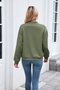 Damen Frühling/Herbst Oberbekleidung Lässig Unifarben Langarm Stehkragen Jacke