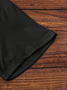 Lässig Farbverlauf Rundhals Kurzarm T-Shirt
