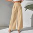 Damen Unifarben Lang Hose Lässig Frühling/Herbst Hose
