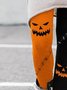 Damen Halloween Retro Alle Jahreszeiten Lang Leggings