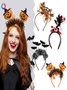 Halloween 2025 Kürbis Stirnband Wenig Teufel Geist Festival Karneval Party Dekoration Haar Zubehörteil Stirnband