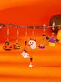 Legierung Galvanisieren Halloween Schmuck Kartoon die Fledermaus Geist Kürbis Ohrringe Halloween Kätzchen Schädel Spinne Hexe Ohrringe