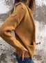 Damen Frühling/Herbst Oberbekleidung Retro Nahtverarbeitung Unifarben Langarm Stehkragen Jacke