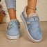 Lässig Farbblock Slip On Flach Flache Schuhe