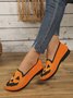 Lässig Geometrisch Slip On Flach Flache Schuhe