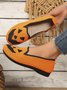 Lässig Geometrisch Slip On Flach Flache Schuhe