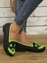 Lässig Geometrisch Slip On Flach Flache Schuhe