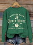 Lässig Rundhals Halloween Sweatshirt