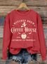 Lässig Rundhals Halloween Sweatshirt