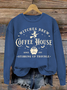 Lässig Rundhals Halloween Sweatshirt