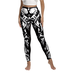 Damen Halloween Lässig Alle Jahreszeiten Lang Leggings