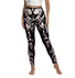 Damen Halloween Lässig Alle Jahreszeiten Lang Leggings