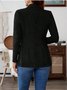Damen Unifarben Frühling/Herbst Oberbekleidung Lässig Langarm Schalkragen Regelmäßig Blazer