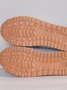 Lässig Unifarben Atmungsaktiv Slip On Flach Flache Schuhe Nahtverarbeitung