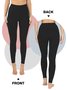 Damen Verlaufsmuster Lässig Alle Jahreszeiten Knöchelhose Leggings