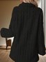 Damen Winter Oberbekleidung Lässig Unifarben Langarm Jacke