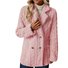 Damen Winter Oberbekleidung Lässig Unifarben Langarm Jacke