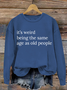 Lässig Rundhals Halloween Sweatshirt