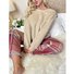 Damen Geometrisch Zweiteiliges Set Täglich Langarm Lässig Frühling/Herbst Bluse mit Hose Matching Set