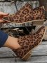 Retro Unifarben Reißverschluss Niedrig Klassische Stiefel Nahtverarbeitung