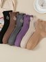 Baumwolle Stickerei Schweißabsorbierend Modisch japanisch Stil Süß Pilz Spitze Mittelrohr Damen Socken Atmungsaktiv Haufen Socken
