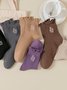 Baumwolle Stickerei Schweißabsorbierend Modisch japanisch Stil Süß Pilz Spitze Mittelrohr Damen Socken Atmungsaktiv Haufen Socken