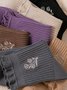 Baumwolle Stickerei Schweißabsorbierend Modisch japanisch Stil Süß Pilz Spitze Mittelrohr Damen Socken Atmungsaktiv Haufen Socken