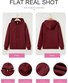 Lässig Kapuze Geblümt Sweatshirt Jacquard