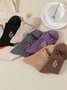 Baumwolle Stickerei Schweißabsorbierend Modisch japanisch Stil Süß Pilz Spitze Mittelrohr Damen Socken Atmungsaktiv Haufen Socken