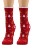 Damen Weihnachten Socken Herbst und Winter Pelz Socken Weihnachtsmann Elch Weihnachtsbaum Schneemann Schneeflocke Gestreift Geschenk Mittelrohr Weihnachten Socken