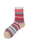 Blockabsatz Stricken Dick Warm Mitte der Wade Socken Mit Ethnisch Retro Geometrisch Muster