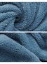 Modische Warme Langarm Full-zip Fleecejacke mit Kapuze in Großen Größen erhältlich