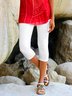 Dünn Mittlere Taille Leggings