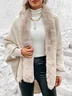 Damen Wolle/Stricken Ethnisch Langarm Bequem Lässig Strickjacke