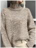Retro Mock Neck 3d Drucken Sweatshirt