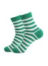 NS. Patricks Day Gestreift Mittler Tube Baumwolle Socken