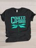 Lässig Tier Rundhals Kurzarm T-Shirt