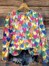 Lässig Rundhals Textbriefe Sweatshirt