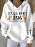 Retro Mit Kapuze Jesus Kopieren Kapuze