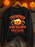 Lässig Rundhals Textbriefe Sweatshirt Print