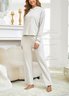 Baumwolle Kapuze Lässig Pyjama Set